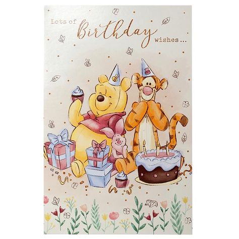 Winnie The Pooh Birthday Card, Pooh Pictures, Pooh Birthday, Winnie The Pooh Pictures, Winnie The Pooh Birthday, Cute Couple Gifts, Birthday Cards Diy, Pooh Bear, Christmas Cross Stitch