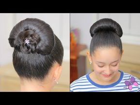 Chikas Chic - YouTube Fan Bun, Hairstyle For Wedding, Peinados Fáciles Para Cabello Corto, Flower Girl Hairstyles, Braided Ponytail, Elegant Hairstyles, Barbie Girl, Medium Hair, Bridesmaid Hair