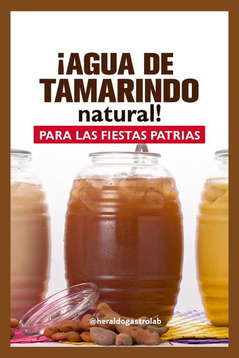 La pulpa de tamarindo puede proveernos de un montón de nutrientes; por eso es que aquí te diremos cómo usarla para hacer una deliciosa bebida. Tamarindo, Drinks, Nature