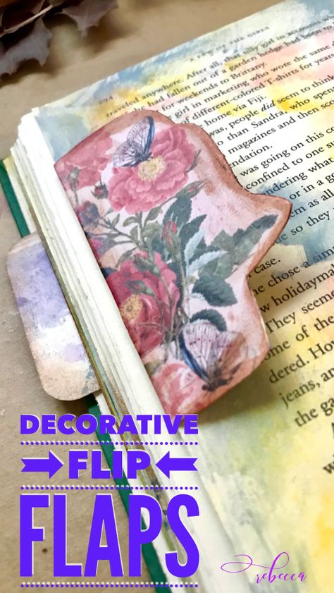 Junk Journal Embellishment Clusters, Flip Out Page Junk Journal, Junk Journal Tucks, Decorating Junk Journal Pages, Junk Journal Ideas How To Make A, Junk Journal Inserts Diy, Diy Ephemera Junk Journal, Handmade Art Journal, Junk Journal Planner