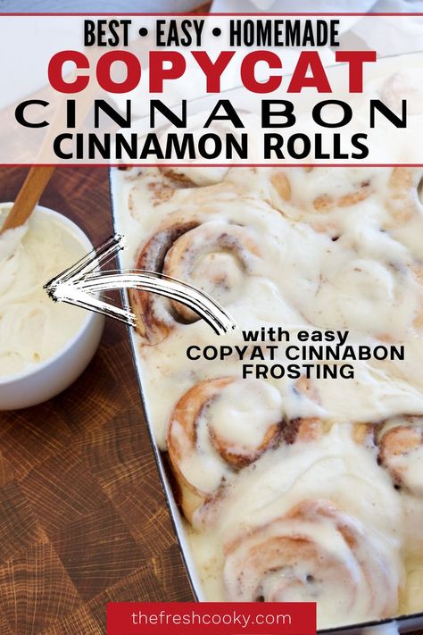 Cinnamon Rolls Cinnabon, Cinnabon Recipe, Cinnamon Recipe, Gooey Cinnamon Rolls, Cinnabon Cinnamon Rolls, Clone Recipe, Cinnamon Roll Recipe Homemade, Fluffy Cinnamon Rolls, Best Cinnamon Rolls