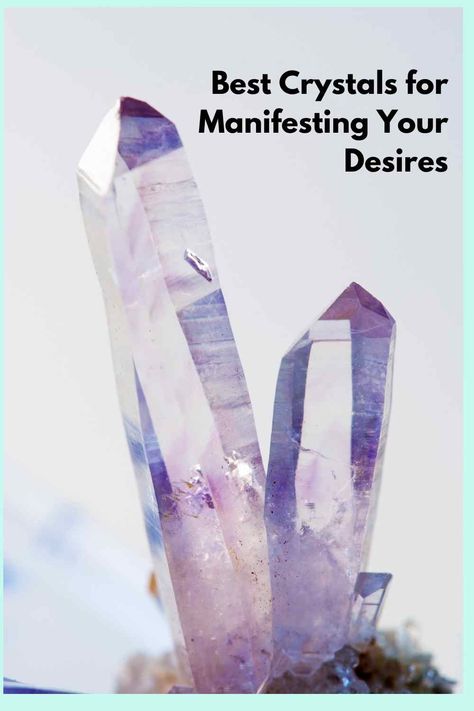 The Best Crystals for Manifesting Your Best Life Best Crystals For Manifesting, Crystals For Manifesting, When You Feel Lost, Crystals For Manifestation, Best Crystals, Cleansing Stones, Energy Blocks, Gemstone Meanings, Aquamarine Crystal