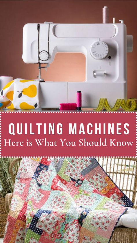 A quilting machine is a specialized sewing machine designed specifically for the art of quilting. Quilting is the process of sewing multiple layers of fabric together to create a padded, decorative effect. Learn more about quilting machines by visiting the website. Sewing Machine For Quilting, Quilting Guides, History Of Quilting, Quilting Machines, Sewing Machine Quilting, Machine Quilting Designs, Queen Size Quilt, Boy Quilts, Sewing Design