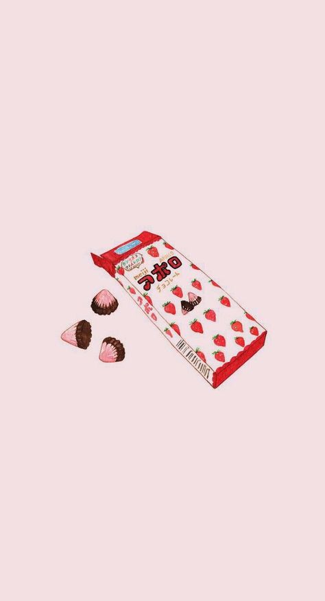 Meiji Chocolate, Chocolate Wallpaper, Wallpers Pink, Pusheen Cute, Cute Lockscreens, Phone Wallpaper Pink, Mood Wallpaper, Soft Wallpaper, Japanese Snacks