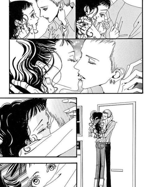 Paradise Kiss George And Yukari, Paradise Kiss Manga Panels, Nana Lookbook, Yukari And George, Shin Nana, Nana Manga, Paradise Kiss, Manga Cute, Manga Pages