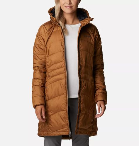 Built for protection water-resistant fabric, synthetic insulation, and an adjustable hood. Columbia Jacket Outfit, Tall Girl Fashion, Jacket Outfit Women, Tall Men, Tall Fashion, Hunting Jackets, Vest Shirt, Long Jacket, Columbia Jacket