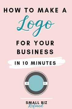 So youve started an online business and youre ready to make a logo. Or maybe youre re-branding and creating a fresh look with a new logo. Either way this tutorial will show you how to make a logo for your business in 10 minutes. You don't have to be a graphic design expert to make a fabulous logo! #logo #brandingtips #onlinebusiness #smallbusiness #businesstips  So youve started an online business and youre ready to make a logo. Or maybe youre re-branding and creating a fresh look with a new log Color Branding, Business Marketing Design, Best Logo Maker, Logos Vintage, Diy Logo, Trademark Logo, Make A Logo, Logo Tshirt, Restaurant Logo