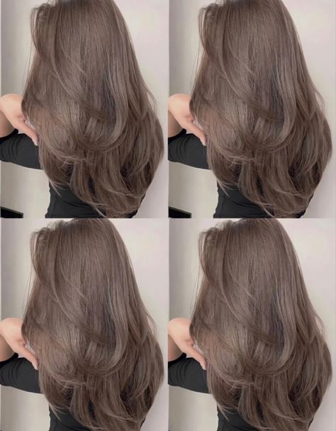 Ash Blonde Hair Balayage, Brown Hair Inspiration, Hairstyle Girl, Hair Color Asian, Medium Hair Color, Haircuts For Long Hair With Layers, Brown Hair Looks, Brown Hair Inspo, Layered Haircuts For Medium Hair