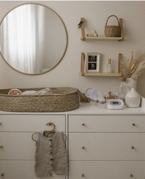 Changing Table Mirror, Nursery Round Mirror, Mirror Over Changing Table Nurseries, Changing Table With Mirror, Nursery Mirror Over Changing Table, Mirror Over Changing Table, Round Mirror Nursery, Baby Changing Table Mirror, Round Mirror Nursery Changing Tables