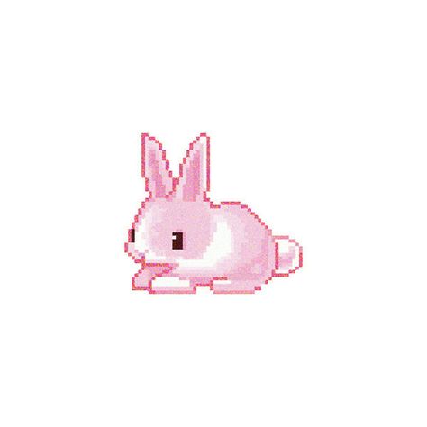 Bunny Pixel Animals, Aaron Carter, Fan Page, Cross Stitch, Fan, Tumblr, For Women, Animals, Pink