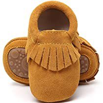 Check this out on Amazon Toddler Bottoms, Leather Baby Moccasins, Toddler Moccasins, Shoes For Boys, Toddler Boots, Baby Moccasins, Shoe Tags, Moccasins Shoes, Leather Baby