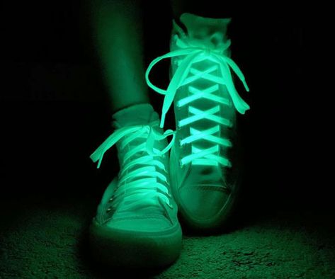 Glow In The Dark Room, Elastic Shoe Laces, Dark Outfits, Dark Star, Glow Party, Shoe Insoles, Elastic Laces, Girls Sneakers, Dark Night