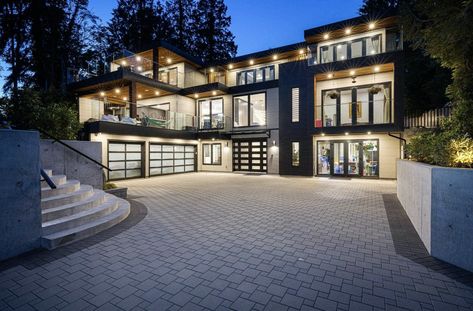 Vancouver House, West Vancouver, Luxury Homes Dream Houses, Dream House Exterior, Dream House Plans, Contemporary Home, Vancouver Bc, Dream Homes, House Inspo