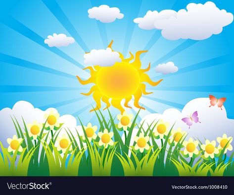 Sunny Day Cartoon, Sunny Day Images, Sunny Pictures, Numeracy, Cartoon Drawing, Room Makeover Inspiration, Sunny Day, Cartoon Drawings, Room Makeover