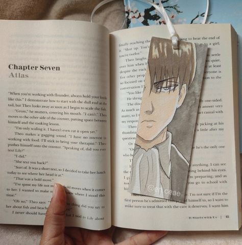 #animebookmark #custombookmark #leviackerman #attackontitan #animepainting #watercolour #shingekinokyojin Attack On Titan Bookmark, Bookmark Ideas, Levi Ackerman, Shut Up, Attack On Titan, Watercolor Art, Hold On, Film, Anime