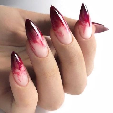 Nezuko Nail Inspired, Nezuko Nails Acrylic, Nezuko Nail Art, Nezuko Inspired Nails, Nails Inspo Ballerina, Nezuko Makeup, Nezuko Hair, Nezuko Nails, Witchy Nails