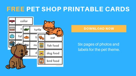 free toddler preschool pet shop label printables Dramatic Play Activities For Toddlers, Dramatic Play Printables Free, Preschool Pets Unit, Preschool Pet Activities, Dramatic Play Activities, Dramatic Play Printables, Pet Theme, Binder Ring, Dramatic Play Preschool