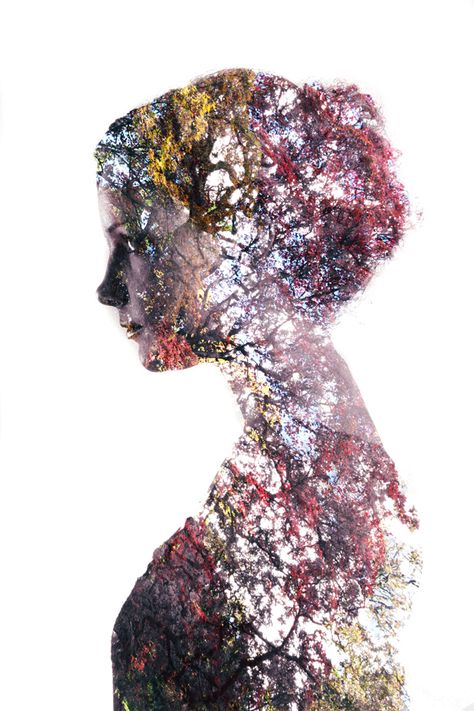 Double exposure portraits: a simple tutorial for making surrealist images Double Exposure Portraits, Double Exposure Portrait, Double Exposure Photography, Multiple Exposure, Exposure Photography, Photography Creative, Foto Tips, Ideas Photography, Photoshop Photography