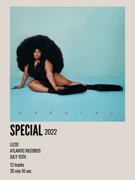 Special Lizzo, Polaroid Album, Aesthetic Polaroid, Music Poster Ideas, Minimal Aesthetic, Best Albums, Room Posters, Bedroom Art, Music Poster