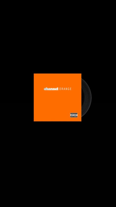 Frank Ocean Channel Orange, Channel Orange, Orange Vinyl, Phone Inspiration, Widget Icon, Frank Ocean, Christmas Wishlist, Vinyl, Orange