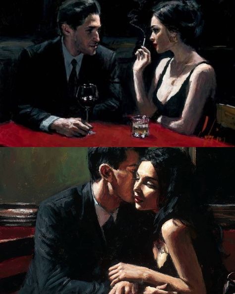 Goth Memes, Fabian Perez, Rennaissance Art, Romance Art, Film Inspiration, Neo Noir, Fantasy Aesthetic, Literature Art, Aesthetic Painting