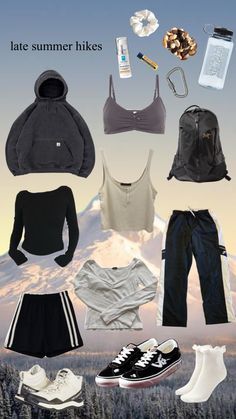 Check out silly__bug's Shuffles summer outfit inspo! Goth Hiking Outfit, Health Goth Aesthetic, Goth Hiking, Shuffles Summer, Health Goth, Hiking Aesthetic, Goth Aesthetic, Workout Wear, Off Duty