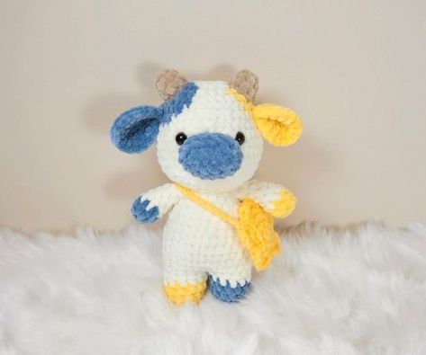 Cow Amigurumi Free Pattern - Amigurumi Free Cow Crochet Patterns, Crochet Cow Pattern Free, Crochet Cow Free Pattern, Amigurumi Cow Free Pattern, Cow Amigurumi Free Pattern, Cow Patterns, Amigurumi Cow Pattern, Crocheted Cow Pattern, Crocheted Amigurumi