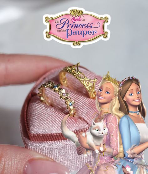 Erika And Anneliese, Barbie Jewellery, Barbie Jewerly, Barbie Ring, Disney Princess Jewelry, Girls Night Crafts, Barbie Jewelry, Animal Photography Wildlife, Barbie Drawing