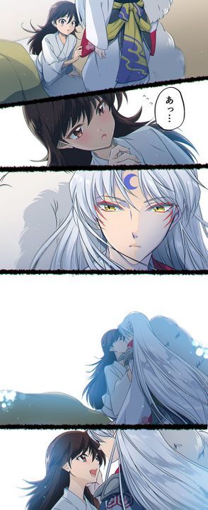 Inuyasha Sesshomaru, Inuyasha Funny, Rin And Sesshomaru, Inuyasha Love, Seshomaru Y Rin, Inuyasha And Sesshomaru, Chihiro Y Haku, Inuyasha Fan Art, Kagome And Inuyasha