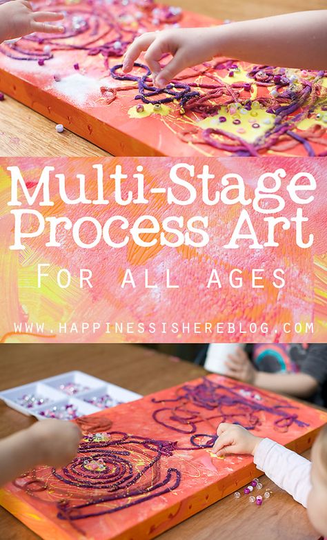 Process Art Preschool, Open Ended Art, Art Happiness, Preschool Art Projects, Montessori Art, Sensory Art, Messy Art, Kids Painting, Art Therapy Activities