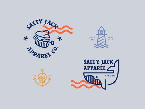 Nautical Logo Inspiration, Sailor Graphic Design, Nautical Branding Design, Nautical Logo Design, Nautical Branding, Nautical Graphic Design, Sea Logo Design, Boat Logo Design, Captain Logo