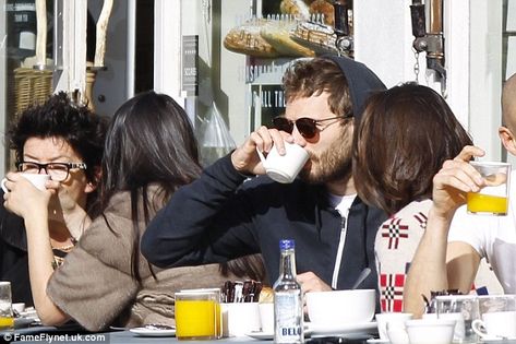 Jamie Dornan dresses down to grab a bite with wife Amelia Warner | Daily Mail Online Papparazi Photos, Breakfast Date, Amelia Warner, Nick Bateman, Eddie Redmayne, David Gandy, Jogging Bottoms, Christian Grey, Michael Fassbender