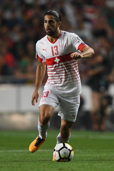 Ricardo Rodriguez of Switzerland in 2018. Daniel Ricardo F1, Gallardo River, Narsico Rodriguez Parfum, Ricardo Lopez Boxing, Ricardo Rodriguez, 2022 Fifa World Cup, Fifa World Cup, Fifa, Switzerland