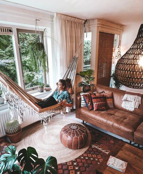 Relaxing in a hammock and think of all the beautiful travel memories Hammock In Living Room, Hammock Living Room, Living Room Hammock, Room Hammock, Beautiful Travel, Park Homes, Travel Memories, Hammock, New Homes