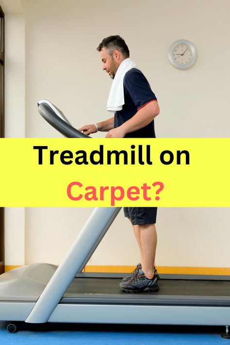 Find out if it's safe to put your treadmill directly on the carpet and how to safely store it.