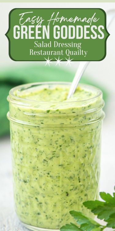 Dressing For Salad, Green Goddess Dressing Recipe, Goddess Salad Dressing, Healthy Dressing Recipes, Goddess Dressing Recipe, Green Goddess Salad Dressing, Green Goddess Salad, Goddess Salad, Salad Dressing Recipes Healthy