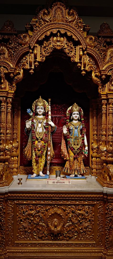 Location: Swaminarayan Temple Rama Sita Wallpaper, Siya Ram Wallpaper, Sitaram Images, Hindu Temple Photography, Sita Ram Images, Rama God, Swaminarayan Photo, Images For Cover Photo, Dushera Wishes