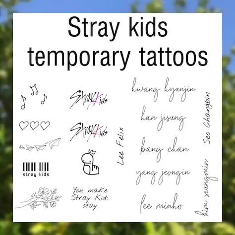 Enhypen Tattoo Ideas Kpop, Simple Skz Tattoo, Straykids Inspired Tattoos, Seungmin Tattoo, Skz Tattoos Ideas, Kpop Tattoos Stray Kids, Tattoo Ideas Stray Kids, Skzoo Tattoo Ideas, Stay Tattoos Skz