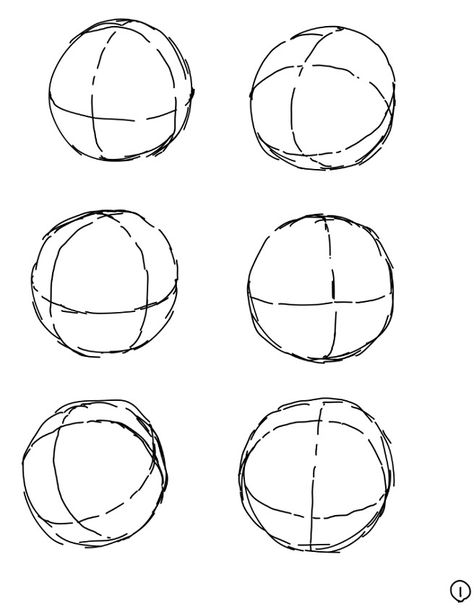 Orb Drawing, Circle Head Art Style, Sonic Base, Art Fundamentals, Drawing Anime Bodies, Anime Face Drawing, Drawing Face Expressions, Manga Tutorial, Human Anatomy Drawing