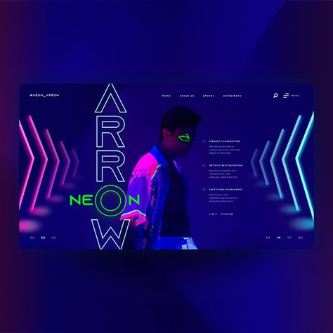 blue / pink / neon / Cyberpunk / ux / UI / landing / page / man Cyberpunk Website Design, Neon Website Design, Cyberpunk Website, Art Deco Website, Neon Website, Ui Landing Page, Neon Poster, Neon Cyberpunk, Stage Ideas