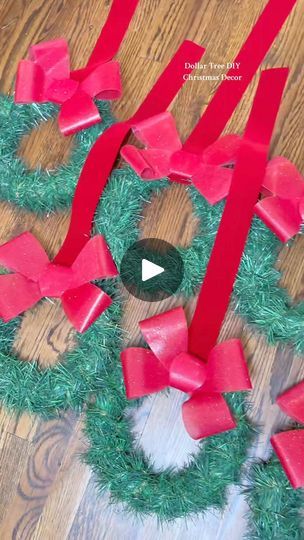 408K views · 3.5K reactions | OMG! THIS IS SO STUNNING 😍
[📹Micah: makeitwithmicah] | By Dollar Tree Addicts | Facebook Christmas Reefs, Christmas Reef, Baby Christmas Photos, Christmas Diy Ideas, Holiday Decorating Ideas, Tree Garland, 2024 Christmas, Baby Christmas, Christmas Stuff