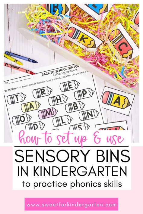 Looking for engaging sensory bin ideas for kindergarten, homeschool, or preschool? Discover fun phonics activities that make hands-on learning easy and effective. These sensory bins build literacy skills through play while teaching letter sounds, blends, and CVC words. Get inspired with step-by-step tips, setup advice, and phonics activities perfect for Pre-K to early readers. Start creating educational fun today! #sensorybin #holidayactivities #earlyliteracy Sonic Learning Activities, Back To School Sensory Bin, School Sensory Bin, Back To School Sensory, Kindergarten Sensory, Fun Phonics Activities, Teaching Letter Sounds, Tactile Learning, Sensory Bin Ideas