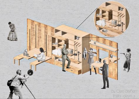 Space Saving Architecture, Moveable Walls Architecture, Teahouse Architecture, Moveable Architecture, Modular Design Architecture, Modular Architecture Concept, Functionalism Architecture, Multi Use Space, Adaptable Architecture