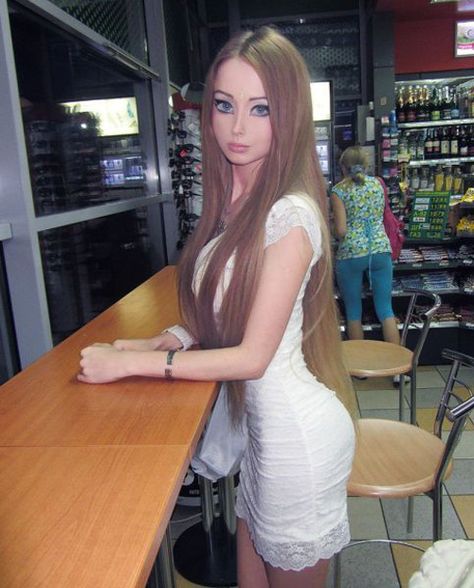 Real blowup dolls Valeria Lukyanova, Living Barbie, Real Barbie, Human Doll, Real Doll, Wedding Costumes, Living Dolls, Happily Married, Real Girls