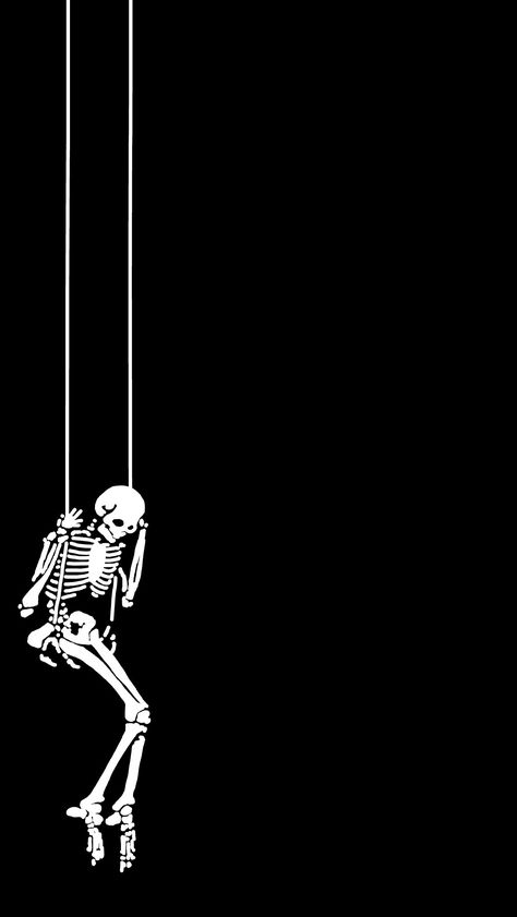 Halloween Wallpers Aesthetic Iphone, Cute Skeleton Wallpaper, Skeleton With Black Background, Skeleton Iphone Wallpaper, Backgrounds Iphone Skeleton, Alone Wallpers Phone, Dark Wallpaper Phone Skeleton, Black Background Skeleton, Black Aesthetic Wallpaper Skeleton