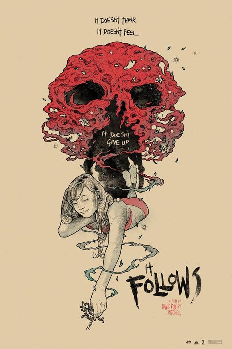 Maika Monroe, Indie Movie Posters, It Follows, Best Movie Posters, The Boogeyman, I Love Cinema, Horror Posters, Horror Movie Art, Movie Posters Design