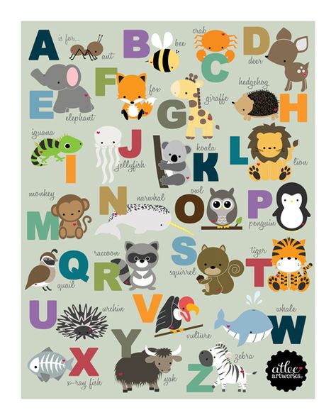 Animal Alphabet Letters Printables Free, Farm Animal Alphabet Letters, Animal Alphabet Letters Printables, Abc Animal Letters, Abc Quilt, Teacher Diy, A-z Animals Alphabet Letters, English Classroom Decor, Ocean Books