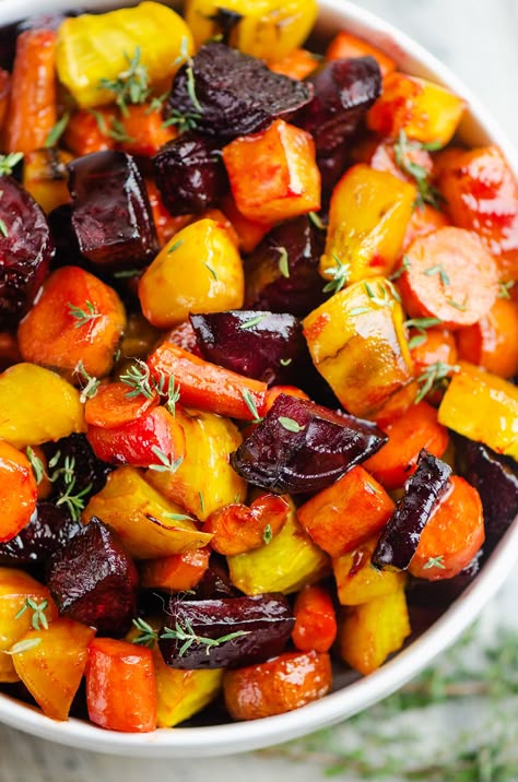 Honey Roasted Beets, Beets And Carrots, Roasted Beets And Carrots, Beets Carrots, Carrots Recipe, Roasted Vegetable Recipes, Beet Recipes, Roasted Vegetable, Roasted Beets