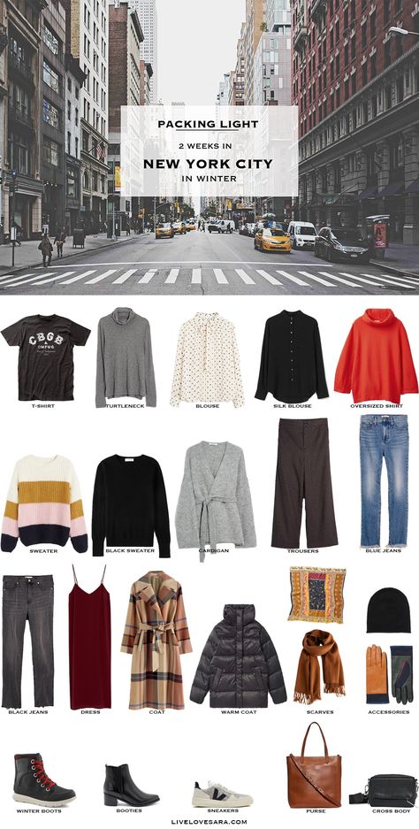 What to Pack for Christmas in New York Christmas In New York Outfits, New York Christmas Outfits, New York Winter Outfit, What To Wear In New York, New York Noel, Winter Packing List, Christmas In New York, Fall Travel Outfit, Outfits New York