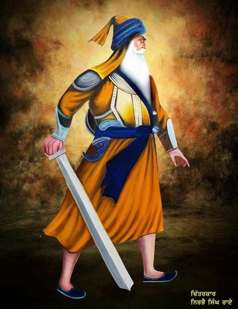 Sant Bhindrawale, Mor Pankh Background, Dhan Baba Deep Singh Ji, Sikh Warrior, Guru Wallpaper, Guru Nanak Photo, Baba Deep Singh Ji, Warrior Paint, Guru Nanak Ji